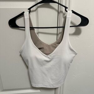 Lululemon White Align Tank Top